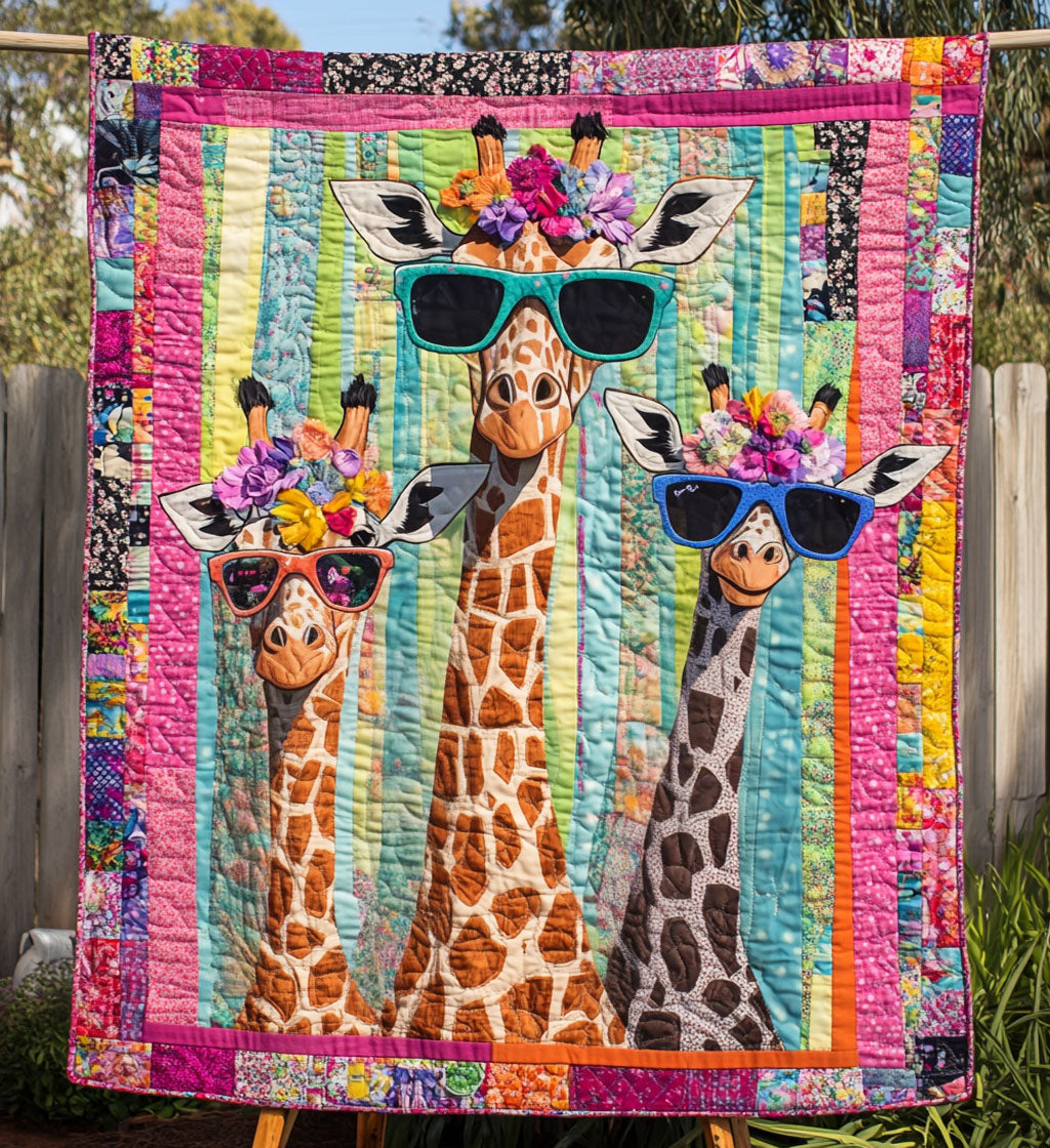 Gifts For Giraffe Lover Blanket Graceful Giraffe - Blanket - GoDuckee