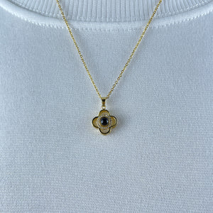 Custom Photo Projection Necklace - Lucky Clover Charm 39 05acxx140325 - Necklace - GoDuckee