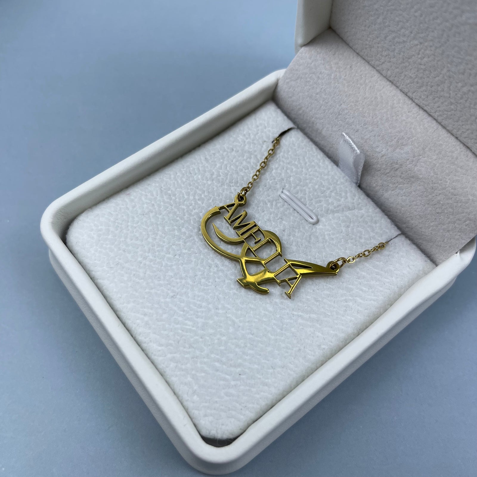Personalized Name & Initial Necklace 37 22acxx140325 - Necklace - GoDuckee