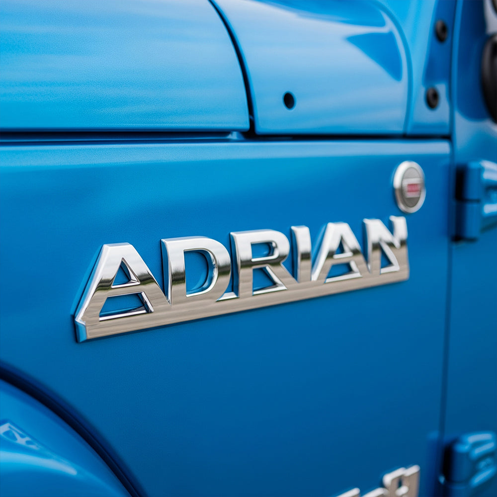 Car 3D Letters Name Custom Metal Emblems With Double-sided Adhesive Tape 01huhu130825 - Emblems - GoDuckee