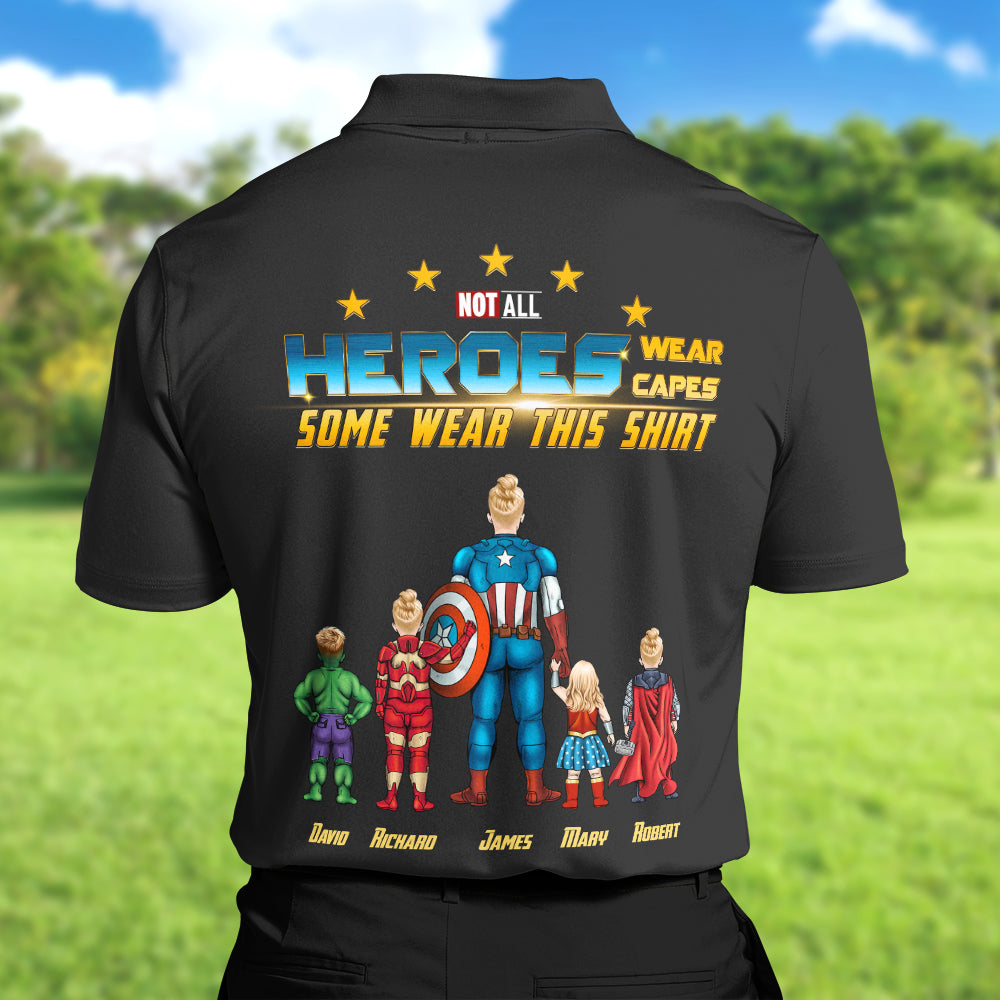 Personalized Gifts For Dad Polo Shirt 02TODC060524PA Father's Day - 3D Shirts - GoDuckee