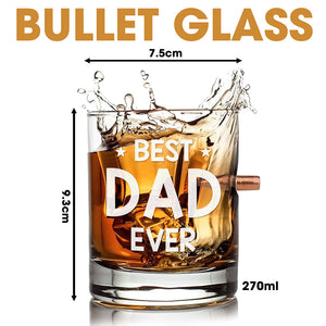 Honor Veteran Bullet Glass - Personalized Gifts For Veterans 01tydt180626-Homacus