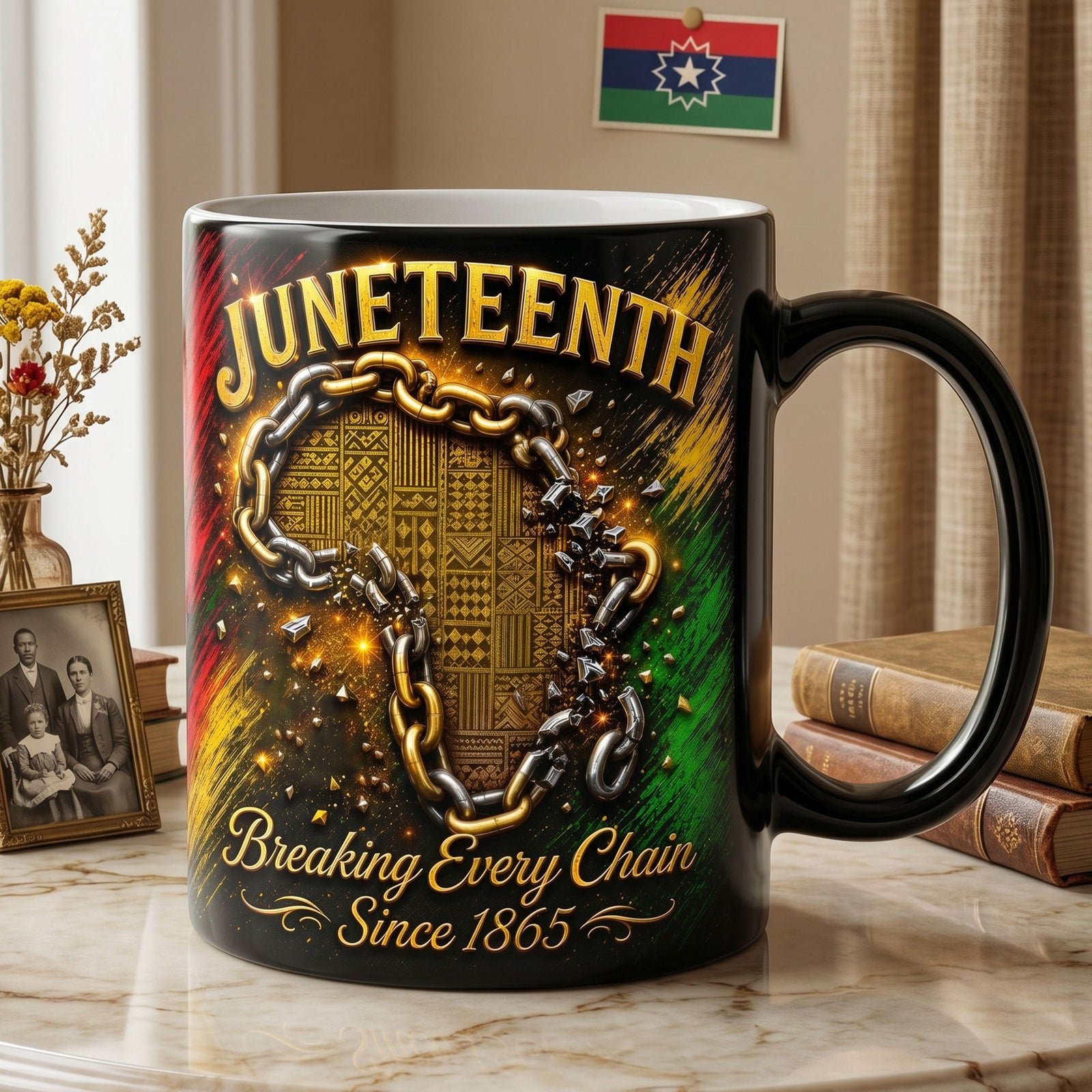 Celebrated 1865 Juneteenth Magic Mug - Personalized Gifts For Patriots 01toti260526 - Coffee Mug - GoDuckee