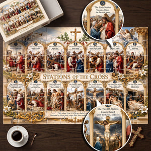 Faith Inspired Jigsaw Puzzle Personalized Gifts For Christians 02HUTI200726-Homacus