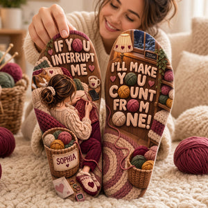 In My Knitting Era Socks - Personalized Gifts For Knitting Lovers 03HATI220926 - Socks - GoDuckee