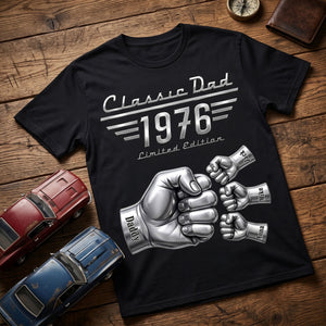 Classic Car Style Dad Shirt - Personalized Gifts For Dad 03nati190526 - Shirts - GoDuckee