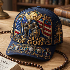 Armor Of God Classic Cap - Personalized Gifts For Christians 01pati190626 - Caps - GoDuckee