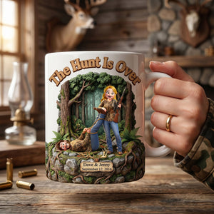 Hunting Couple Coffee Mug - Personalized Gifts For Couple 01huti300526 - Coffee Mug - GoDuckee