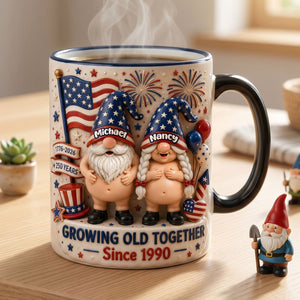 Growing Old Together Magic Coffee Mug - Personalized Gifts For Couple 02nati030626 - Coffee Mug - GoDuckee