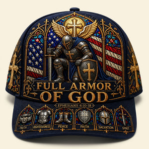 Armor Of God Classic Cap - Personalized Gifts For Christians 01pati190626 - Caps - GoDuckee