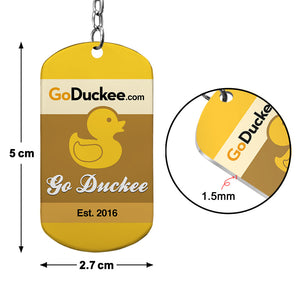 (PW) Personalized Stainless Steel Keychain mẫu - Keychains - GoDuckee