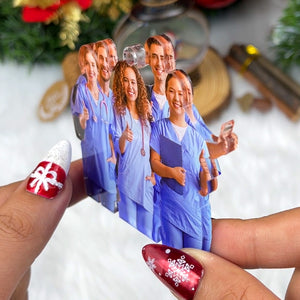 Custom Photo Gifts for Nurse Ornament 71acvp140924 - Ornament - GoDuckee