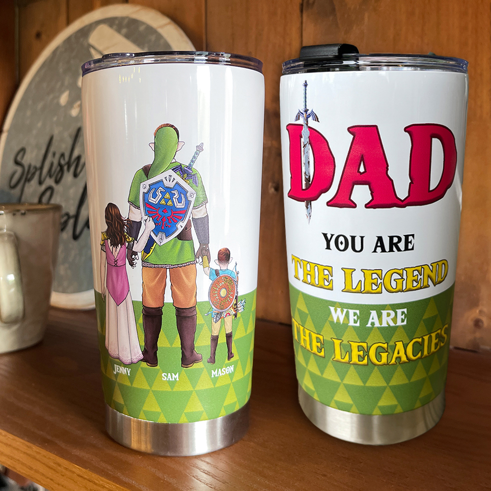 Personalized Gifts For Dad Tumbler 01QHMH160424HG Father's Day - Tumbler Cups - GoDuckee