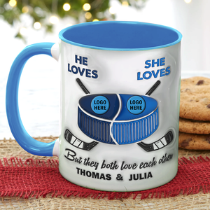 Personalized Gifts For Ice Hockey-loving Couple Coffee Mug 02hupu221124 - Coffee Mug - GoDuckee