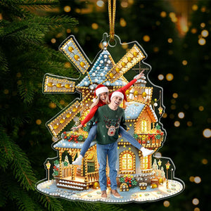 Custom Photo Gifts For Couple Ornament 03dglu240924 - Ornament - GoDuckee