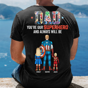 Gift For Father's Day Personalized Family Dad Papa Shirt 062NAHN040523TM - Shirts - GoDuckee