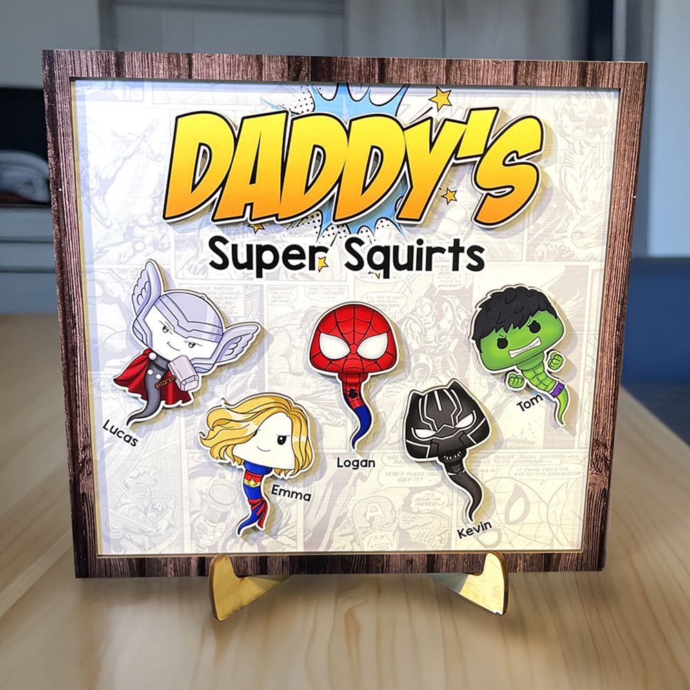Personalized Gifts For Dad Wood Sign 04nati140324 Father's Day - Wood Signs - GoDuckee