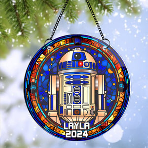 Personalized Gifts For Movie Fans, Movie Characters Christmas Suncatcher Ornament 03OHLU110924 - Ornament - GoDuckee