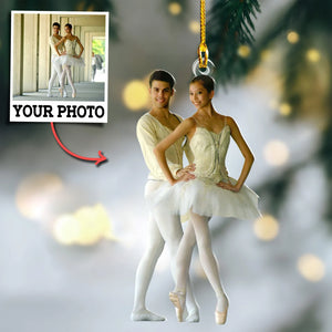 Custom Photo Gifts For Ballerina, Upload Ballet Photo Christmas Ornament 37pgxx290824 - Ornament - GoDuckee