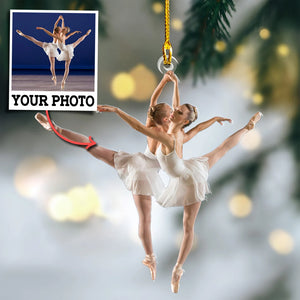 Custom Photo Gifts For Ballerina, Upload Ballet Photo Christmas Ornament 37pgxx290824 - Ornament - GoDuckee