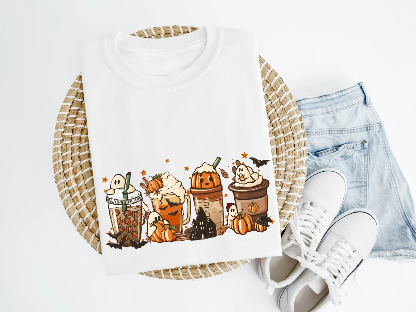 Gifts For Halloween Shirt Boo Latte 06acxx050824 - Shirts - GoDuckee