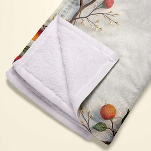 Personalized Gift For Mom Blanket Bloom Flowers 04KALU080125 - Blanket - GoDuckee