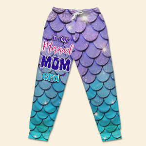Personalized Gifts For Moms Sweatpants Mermaid Alphabet Letter 03XQLU130225 - Shorts and Pants - GoDuckee
