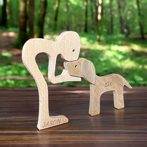 Wooden Puppy Dog Puzzle, Wooden Puppy Dog Toy, Puppy Dog Puzzle, Puppy Dog  Toy, Personalized Toy, Personalized Puzzle 