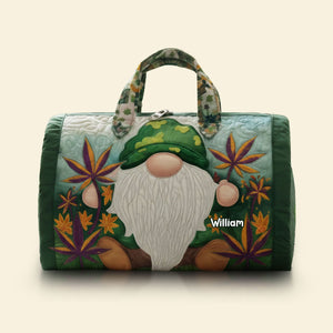 Chill Gnome Quilted Duffle Bag Personalized Gifts For Gnome Lovers 01TOTI220925 - Quilted Duffle Bag - GoDuckee