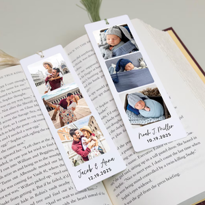 Custom Photo Bookmark With Colorful Tassel - Personalized Book Lover Gifts - Bookmarks - GoDuckee