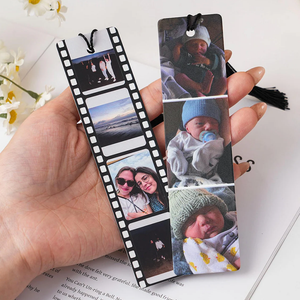 Custom Photo Bookmark With Colorful Tassel - Personalized Book Lover Gifts - Bookmarks - GoDuckee
