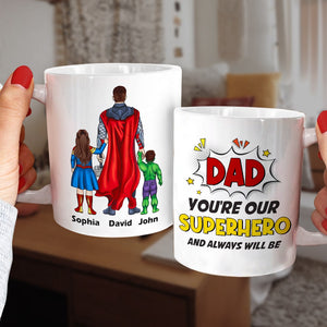 Father, Best Dad Ever, Personalized Shirt, Gift For Dad, 01NATN170423TM1 - Coffee Mug - GoDuckee