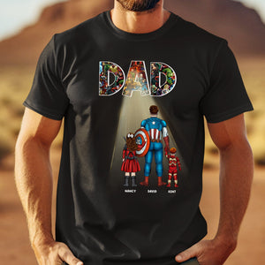 Personalized Gifts For Dad Shirt Best Dad Ever 072OHPU020424PA - 2D Shirts - GoDuckee