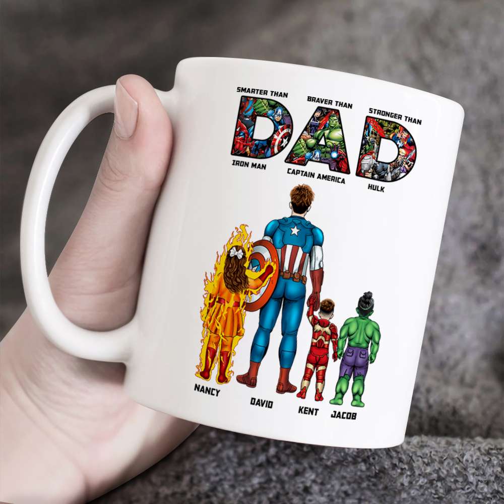 Personalized Gifts For Dad Coffee Mug 032TOPU120424PA Father's Day - Coffee Mugs - GoDuckee