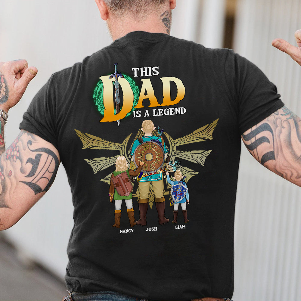 Personalized Gifts For Dad Shirt 012KAPU150424HG Father's Day - 2D Shirts - GoDuckee