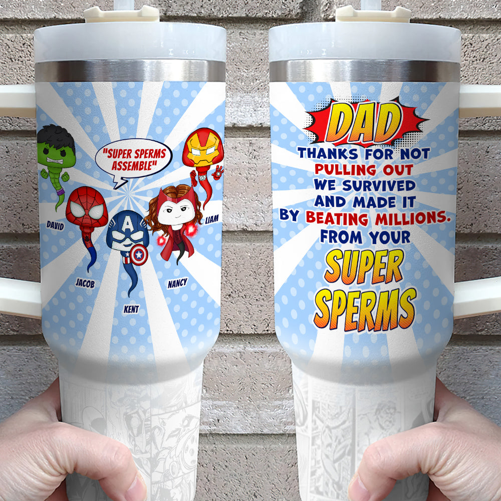 Personalized Gifts For Dad Tumbler 02HTPU280324HA Father's Day - Tumbler Cups - GoDuckee
