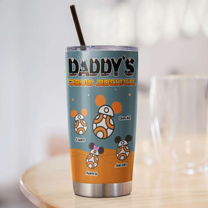 Personalized Gifts For Dad Tumbler Daddy's Sidekicks 03kapu290224 - Tumbler Cups - GoDuckee