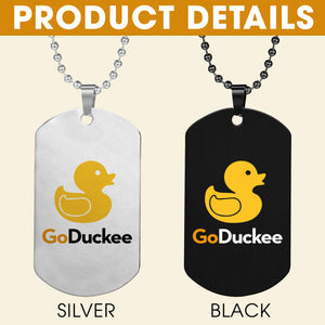 (Irene) Mẫu - Personalized Dog Tag Necklace - Personalized Gifts For [here] Mã - Necklace - GoDuckee