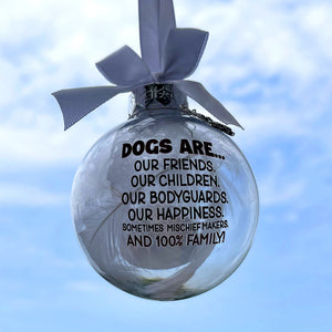 Christmas Gift For Dog Lover, Personalized Custom Photo Memorial Ornament - Ornament - GoDuckee