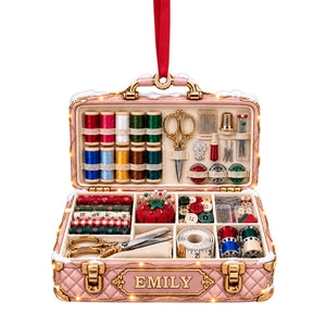 Sewing Christmas Ornament - Personalized Gifts For Sewing Lovers 10ttlu081026