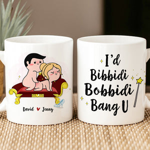 Funny Couple Personalized Mug 07HUHN030323HH - Coffee Mug - GoDuckee