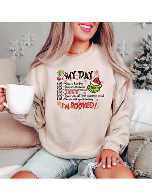 My Day Is Booked 103acxx260824 Christmas Shirt - Shirts - GoDuckee