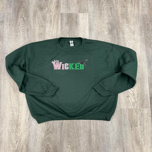 Glitter Embroidered Sweatshirt - Gift for Wick 237acxx260824 - Shirts - GoDuckee