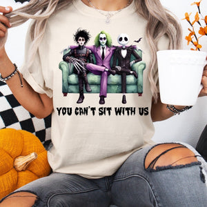 Gift For Halloween Shirt 10ACXX040924 You Can't Sit With Us - Shirts - GoDuckee