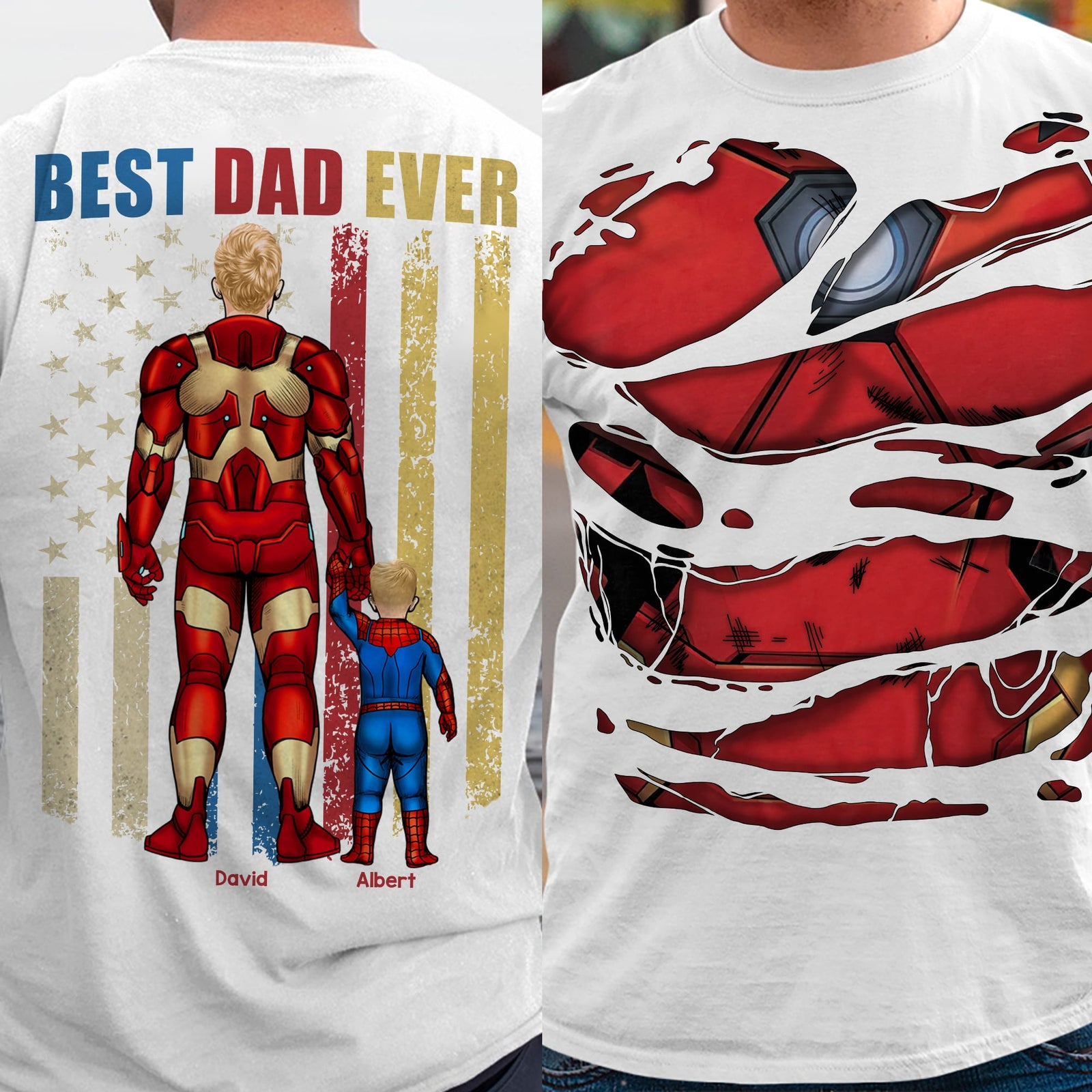 Personalized Gifts For Dad Shirt 051qhqn050424pa Father's Day - 2D Shirts - GoDuckee