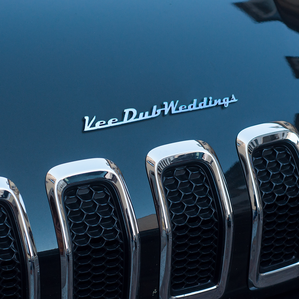 Jeep 3D Letters Name Custom Metal Car Emblems With Double-sided Adhesive Tape - Emblems - GoDuckee