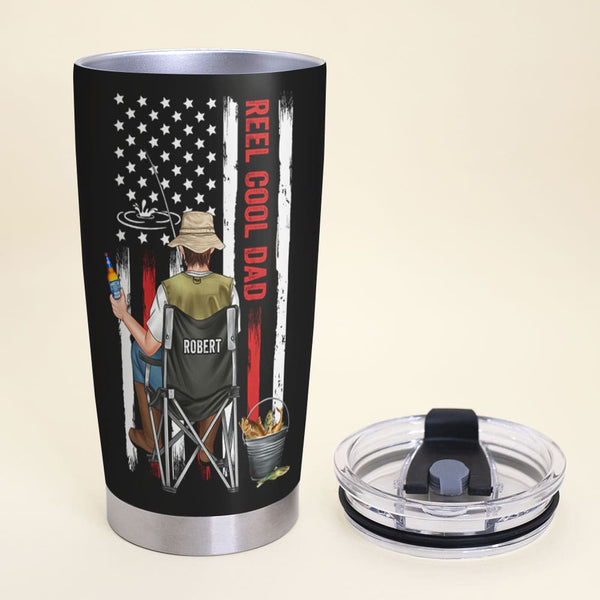 Fishing lure tumbler, custom tumbler, stainless steel tumbler, mens  tumbler, fishing tumbler, custom cup, fish tumbler, for dad, fathers day