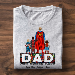 Father's Day 03HULI250423TM Personalized Shirt - Shirts - GoDuckee