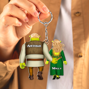 Personalized Gifts For Couple Keychain 01qhhu171224hh - Keychains - GoDuckee