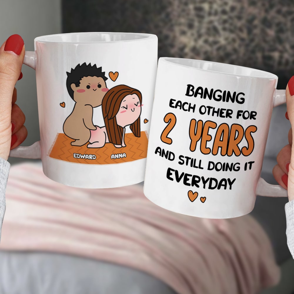 Banging Each Other For Years And Still Doing It Everyday - Personalized Couple Coffee Mug - Gift For Couple - Coffee Mug - GoDuckee